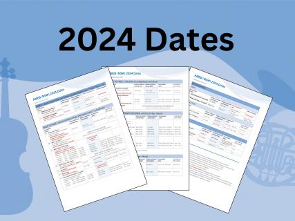 2024 exam dates