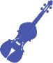 Violin instrument icon
